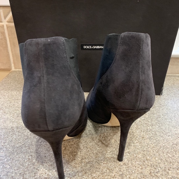 Dolce & Gabbana Ankle Boots, Grey, Size 40, NWB - Picture 4 of 8